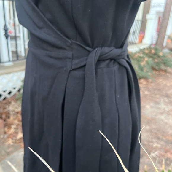 Diane Von Furstenberg 💖 Vintage Iconic Classic Wrap Dress, Black, Size 12, GUC - Picture 8 of 12